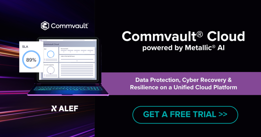 Unveiling Commvault® Cloud Powered by Metallic® AI ALEF